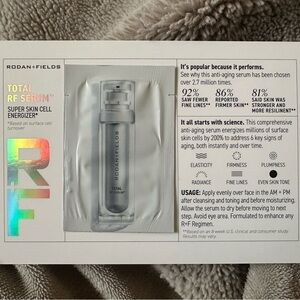 Rodan and Fields Total RF Serum Travel Sample
